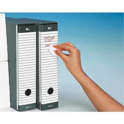 Cartelle portaprogetti Esselte C10 DELSO LINE dorso 10 cm fibrone plastificato grigio 25x35 cm - 390310040